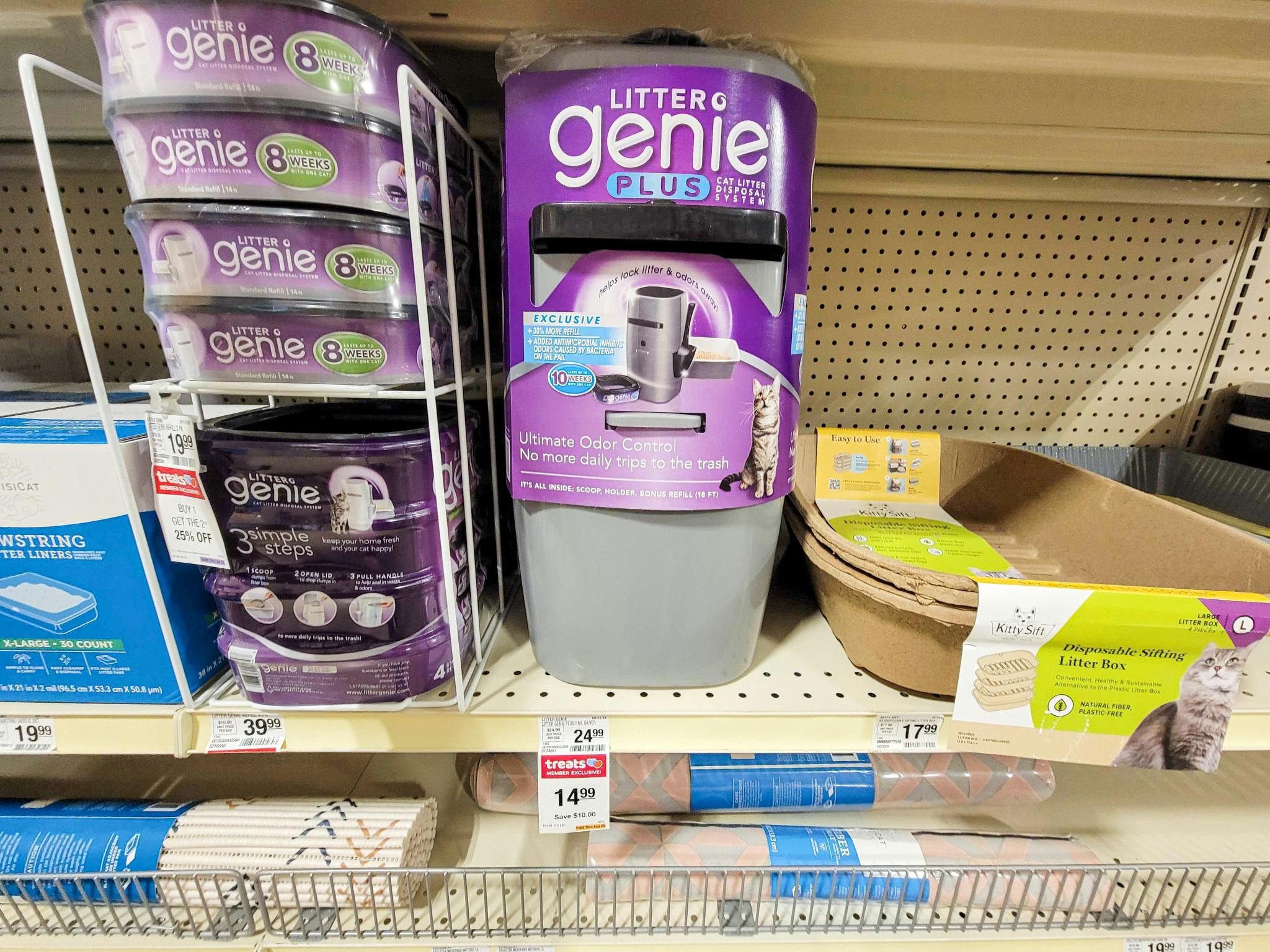litter genie cat litter disposal system