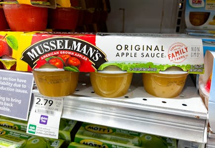 2 Musselman's Apple Sauce