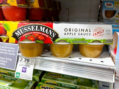 2 Musselman's Apple Sauce