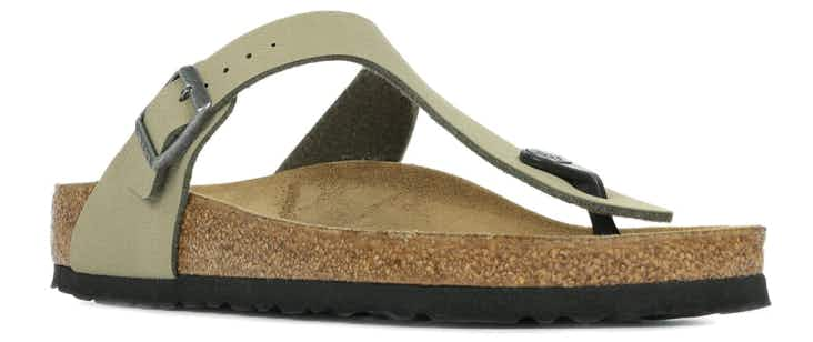 Birkenstock Women's Gizeh Birkibuc Birko-Flor Narrow Sandal