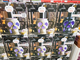 ceramic skeleton lanterns