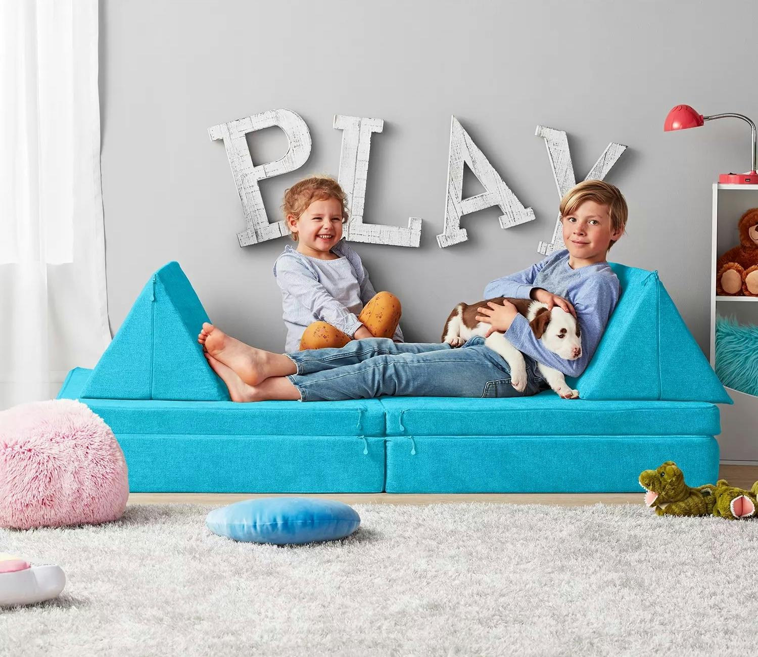 The Nugget Play Couch Dupe, Available at Sam's Club The Krazy Coupon Lady