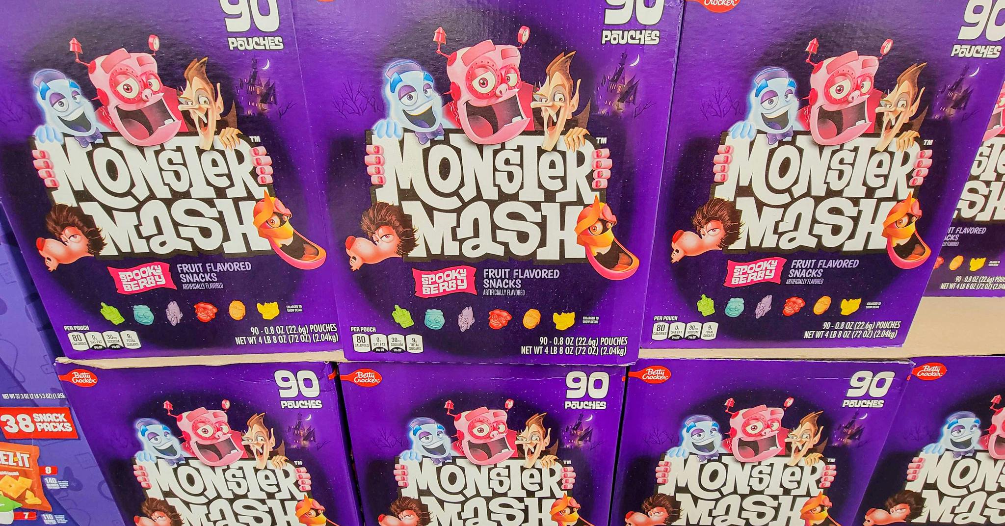 Monster Mash Fruit Snacks 90-Count, $12.12 at Sam's Club