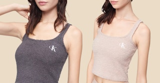 kohls calvin klein night tops 2022