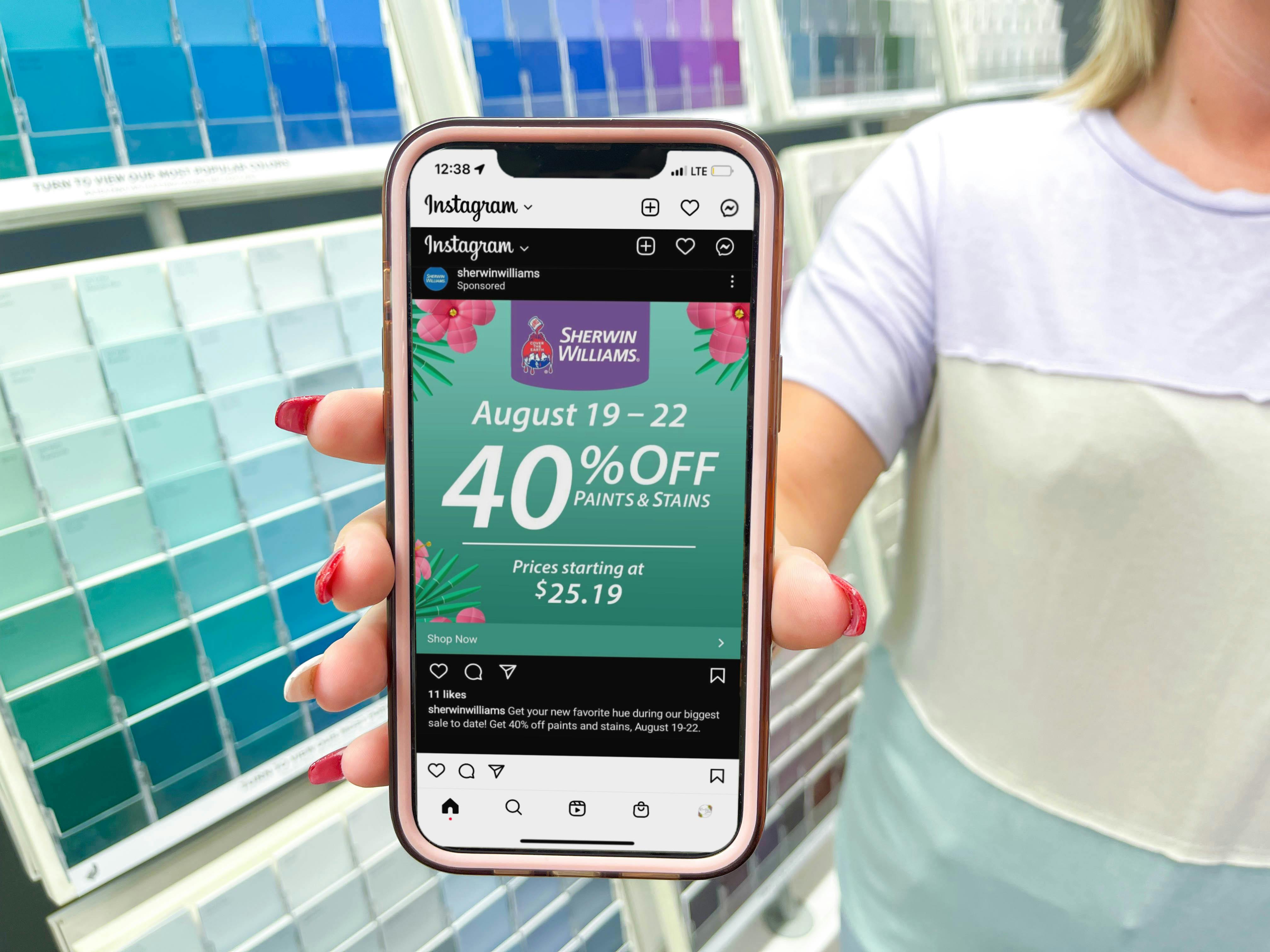 Sherwin Williams Coupons For Aug 2023 40 Off Supplies And More The   Sherwin Williams Coupons Deals Sales Diy Paint Instagram 2022 1661928942 1661928942 