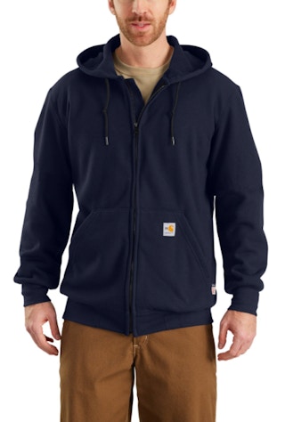 Carhartt Flame-Resistant Rain Defender Heavyweight Hoodie Zip Front
