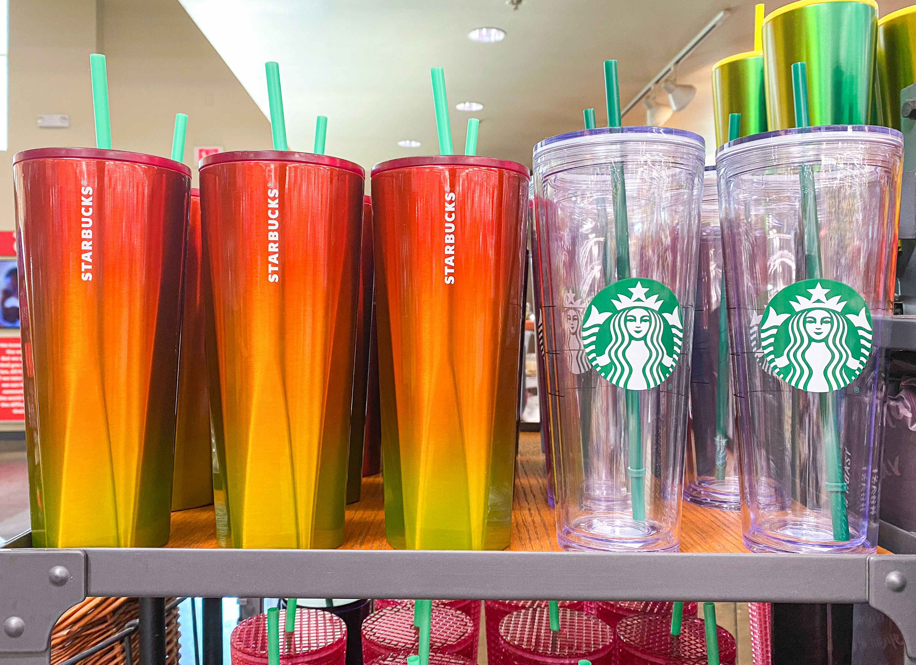 Starbucks Fall Cup Collection Is Showing Up In Stores. Here's A