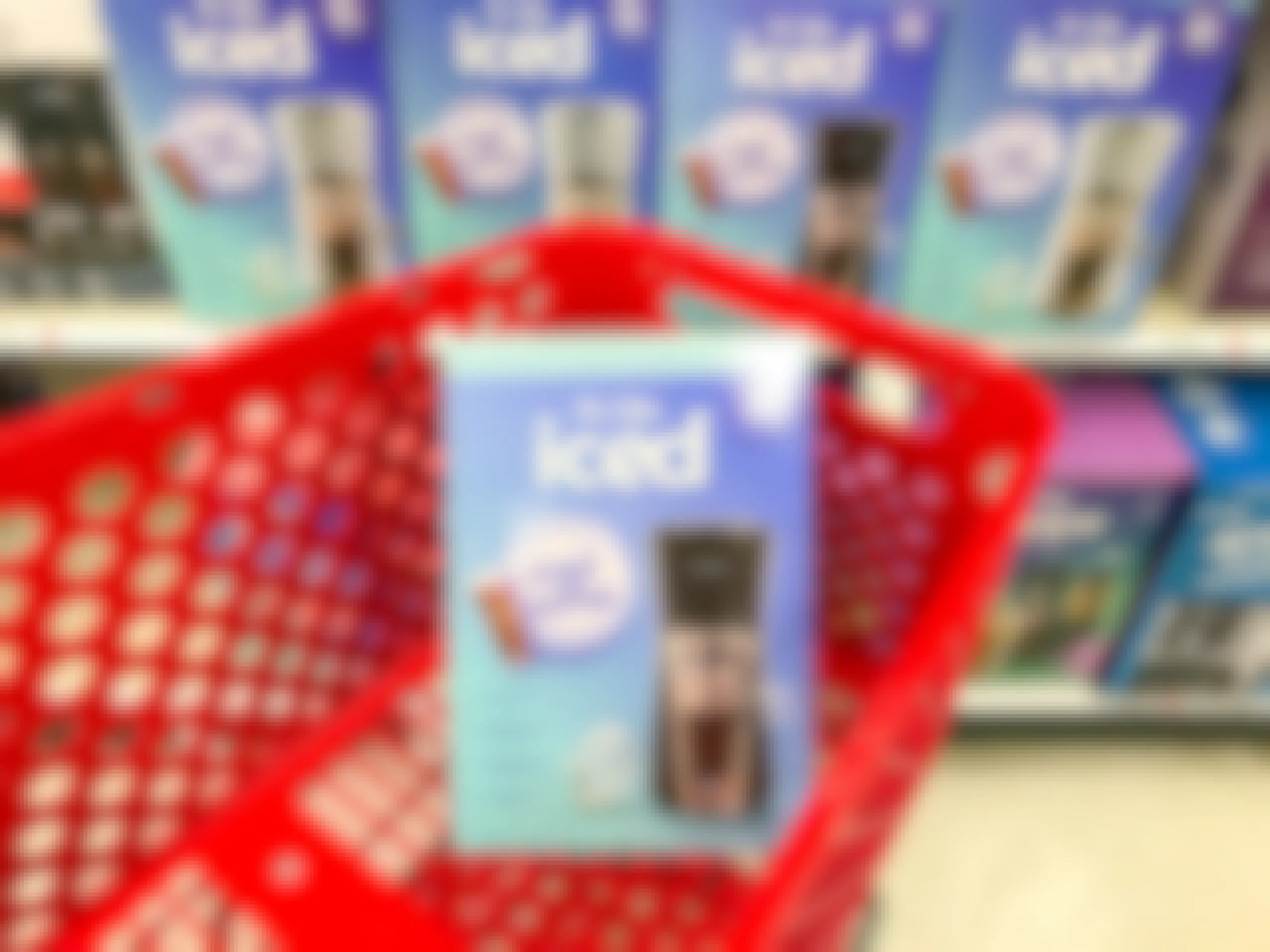 Mr. Coffee iced coffee maker in a Target cart