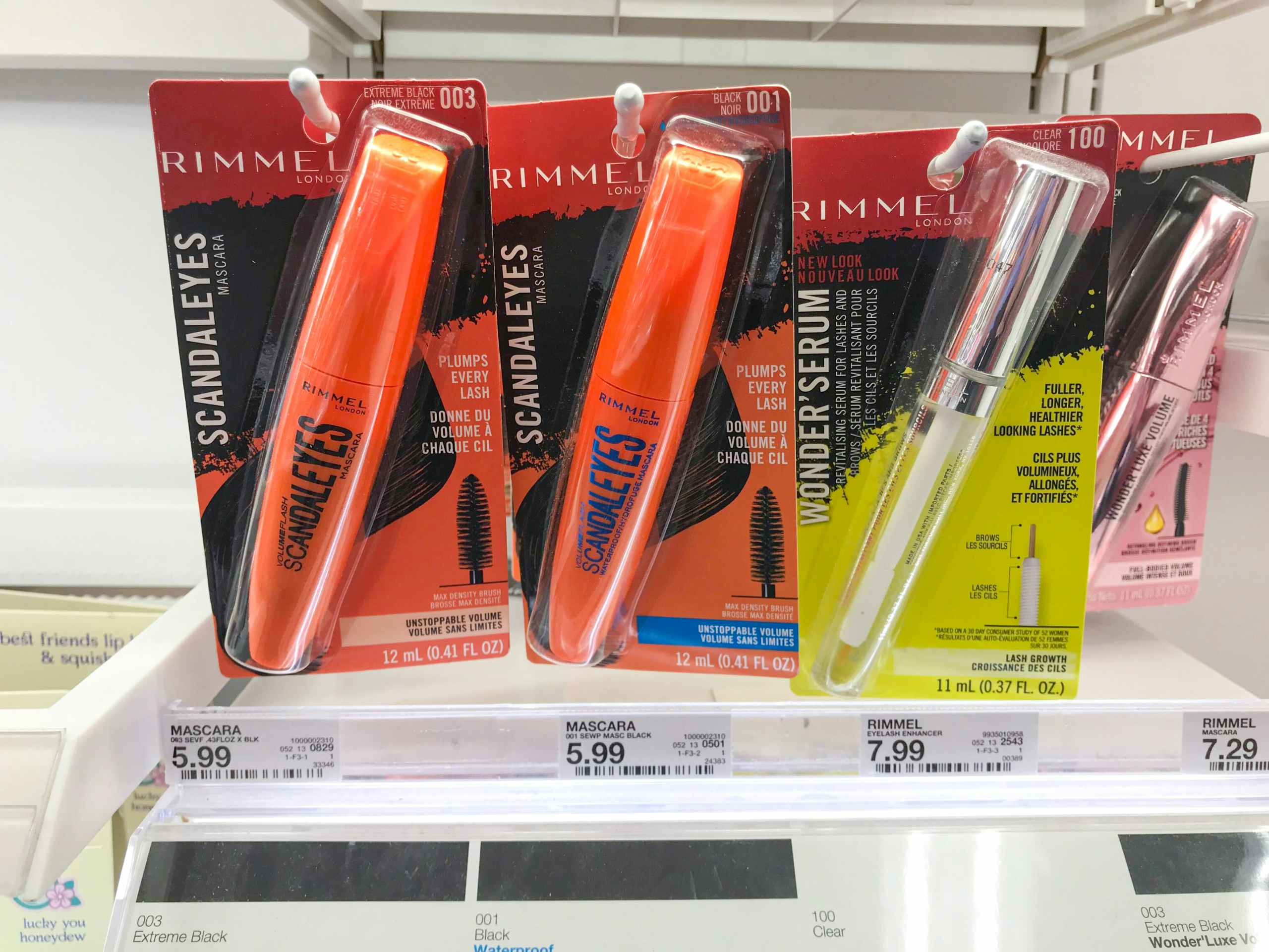 rimmel mascara in orange bottle