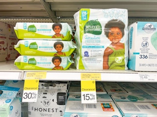 seventh generation wipes on target shelf