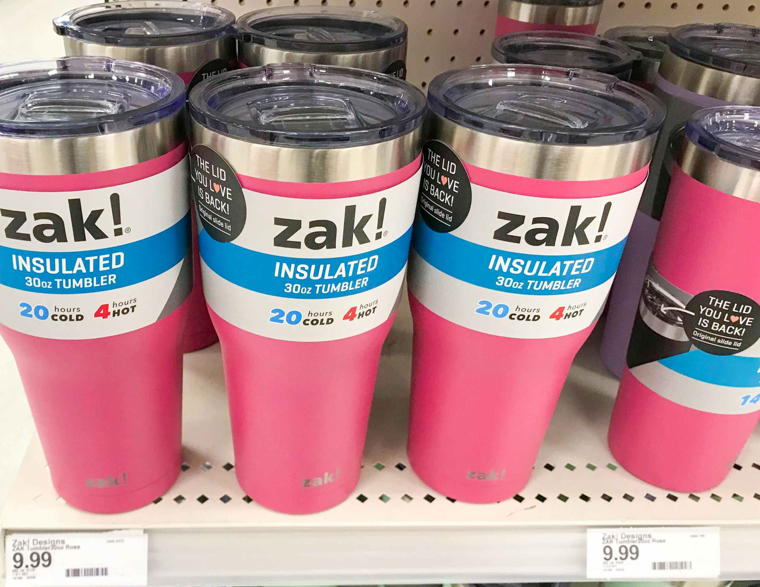 zak tumblers for cold beverages