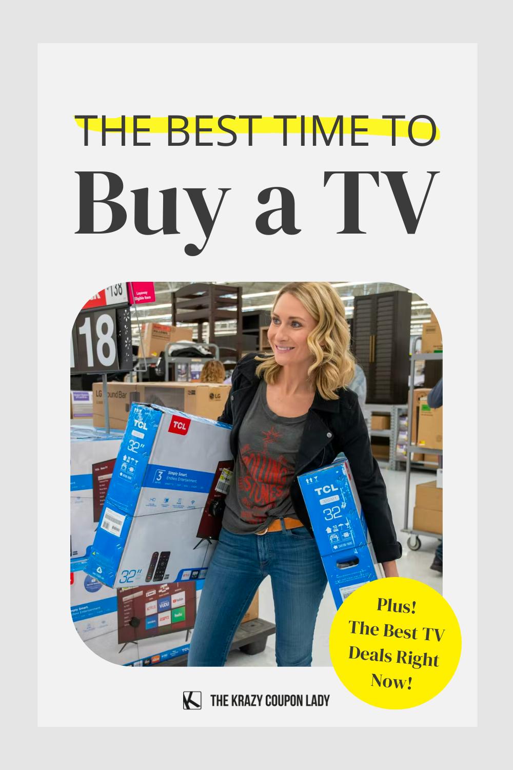 The Best Time to Buy a TV, Plus the Best TV Deals Right Now