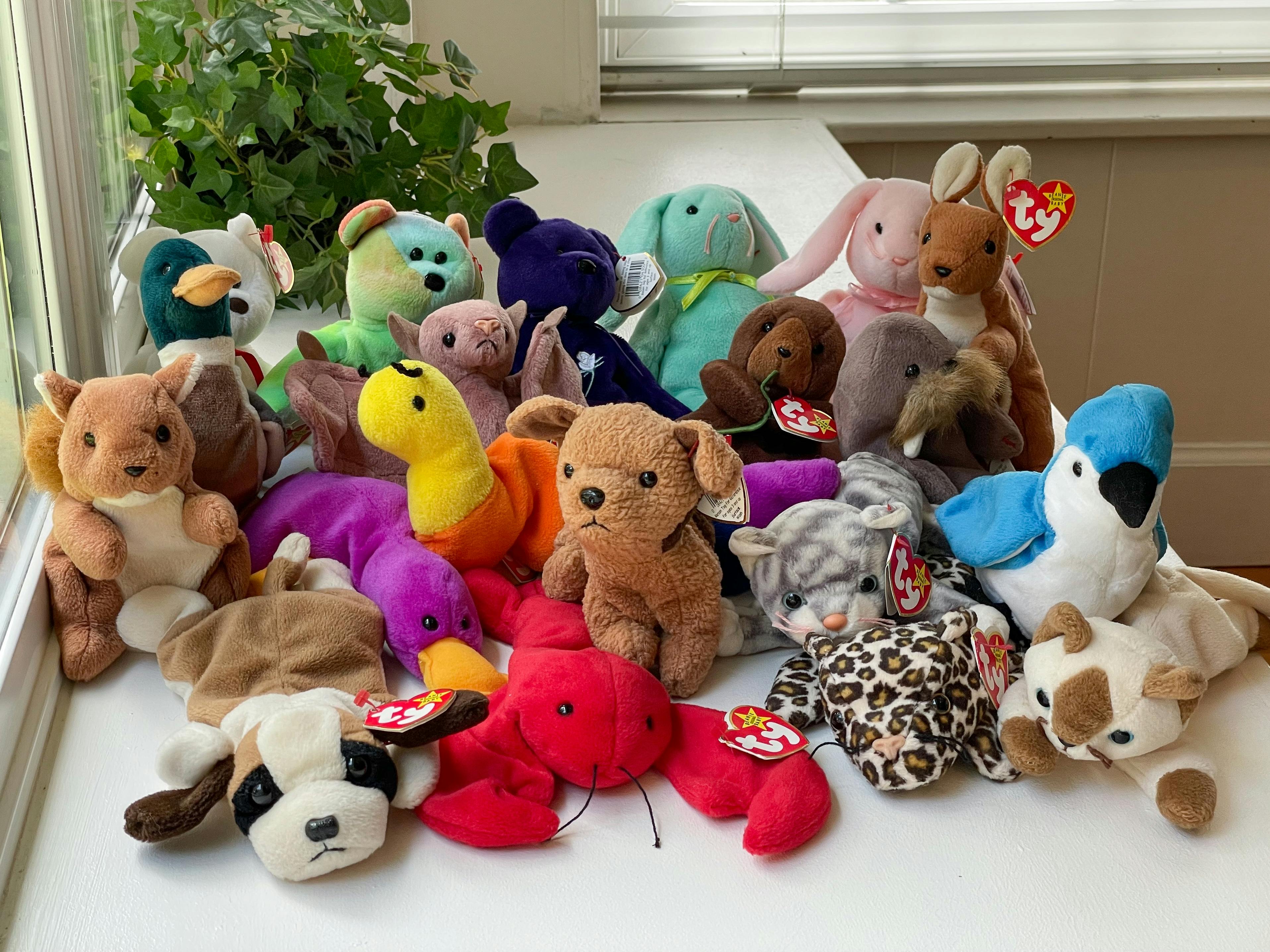 Beanie Babies Bonanza 4.99 Ship; 100's to Choose From Shipping Discounts for 