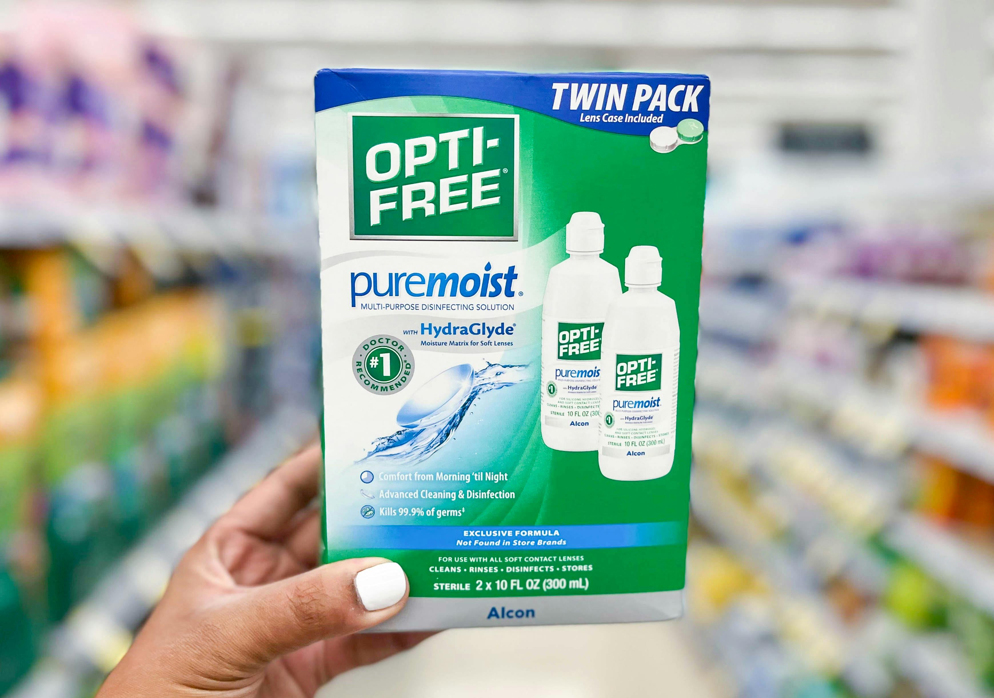 OptiFree PureMoist Solution TwinPacks, Only 3.15 at Walgreens The
