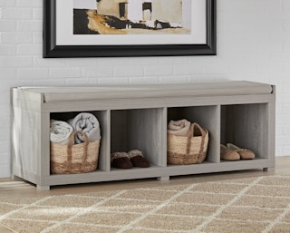 walmart better homes and gardens farmhouse cube storage bench 2022 1660571650 1660571650