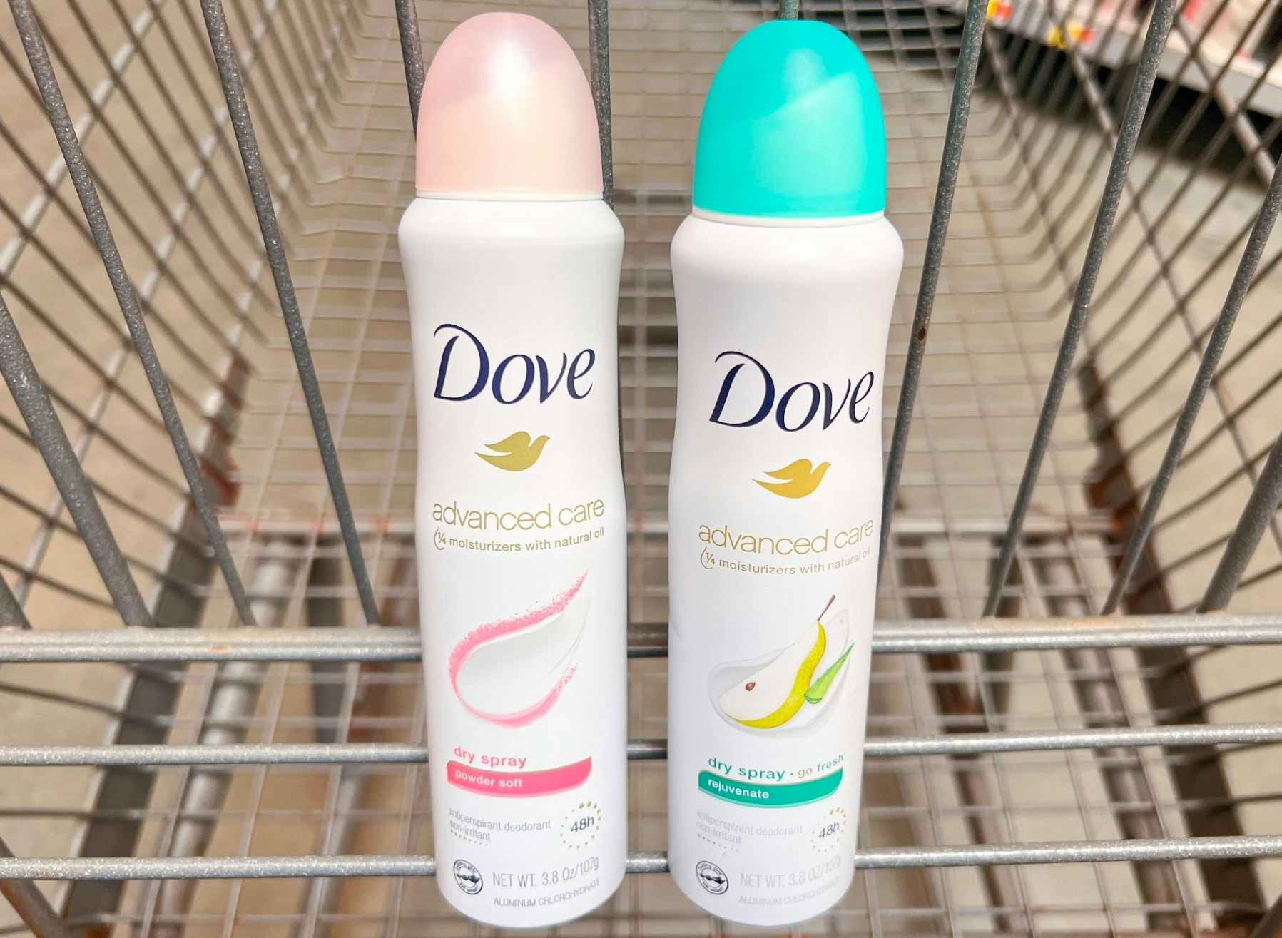 dove dry spray deodorant