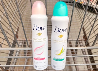 dove dry spray deodorant