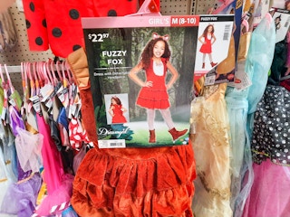 a fuzzy fox costume from walmart