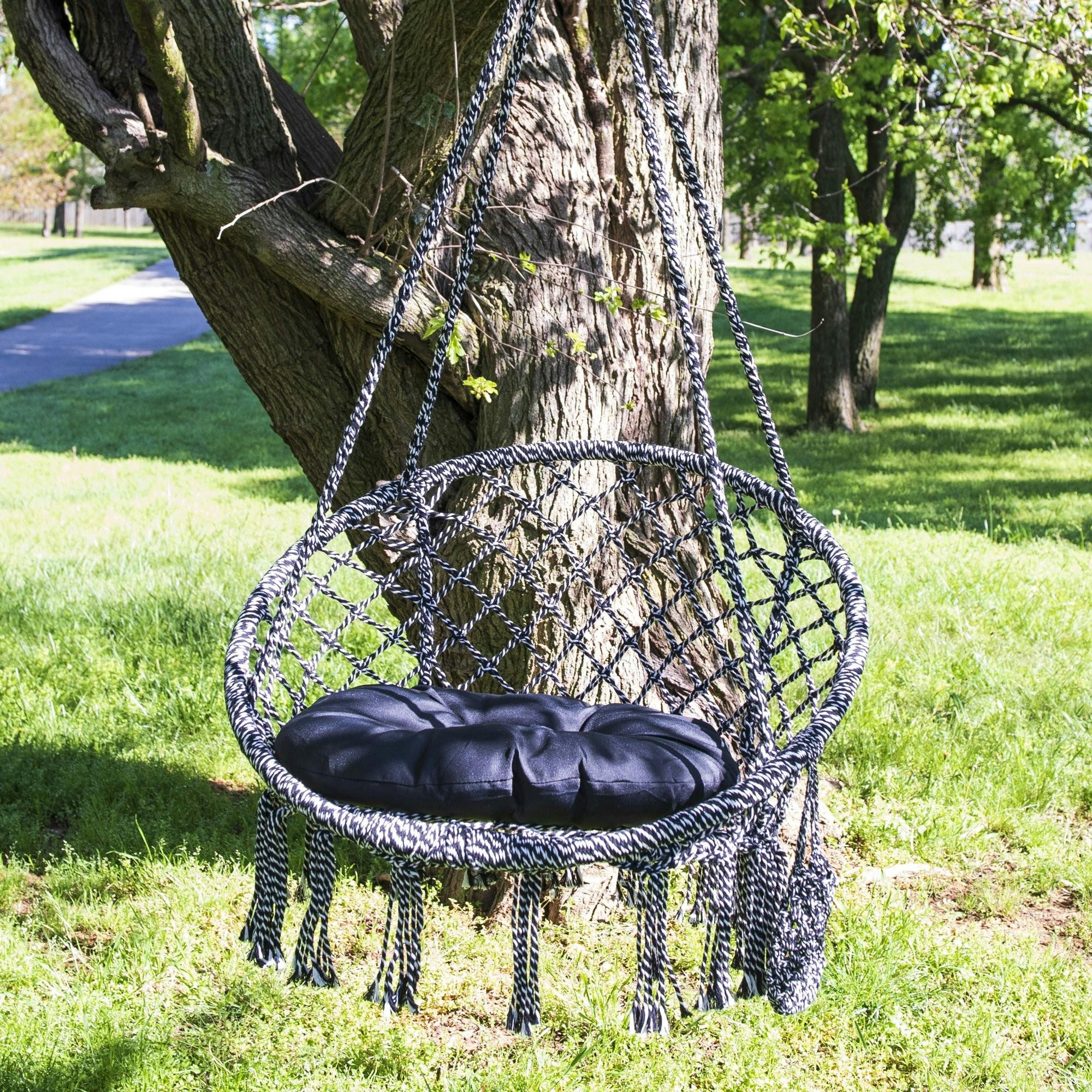 Macrame Hammock Hanging Chair, as Low as 25 on The Krazy