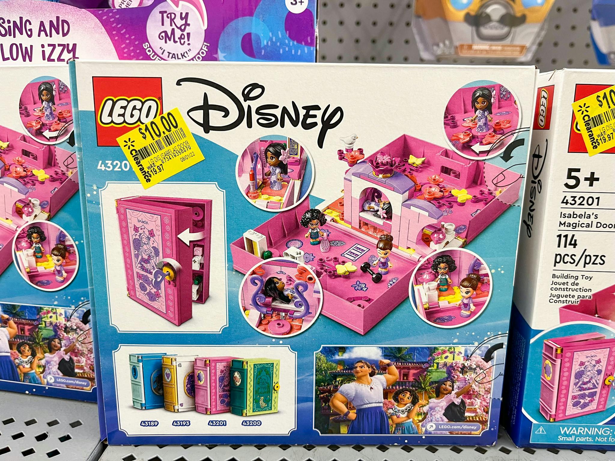 lego disney encanto on walmart shelf