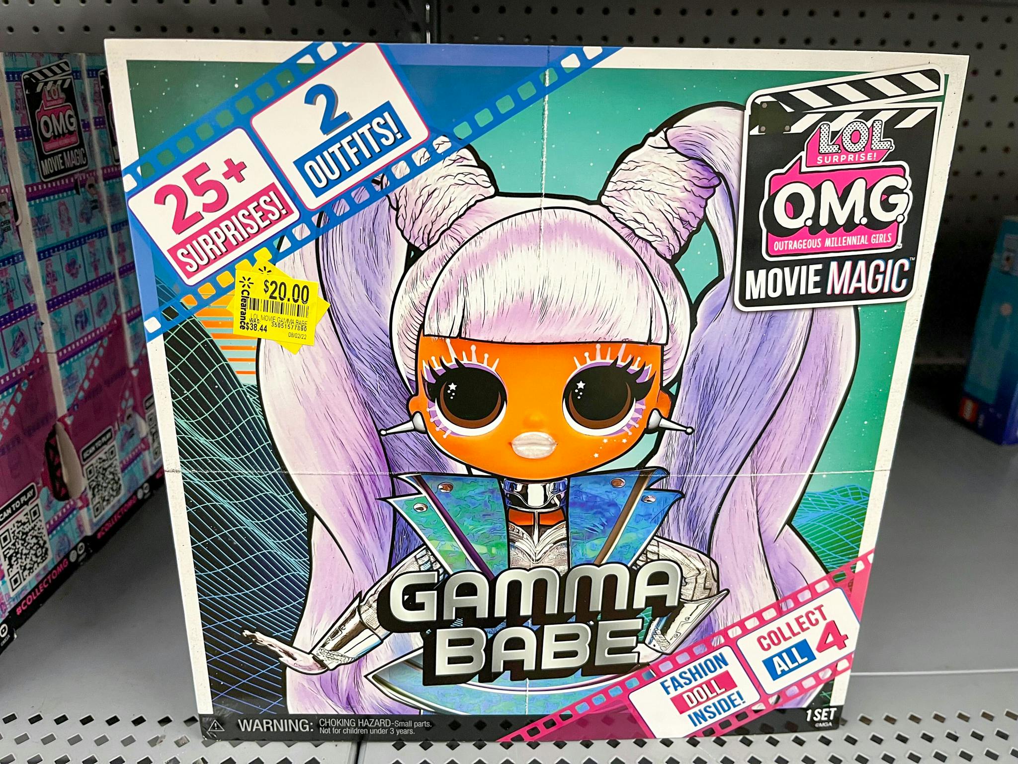 lol surprise gamma babe on walmart shelf