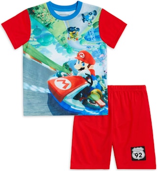 walmart mario kart pajama set 2022 1659361535 1659361535