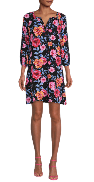 walmart pioneer woman black peasant dress 2022 1659711109 1659711109