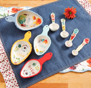 walmart pioneer woman willow 8 piece measuring spoon set 2022 1660652081 1660652081