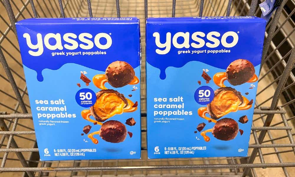 Walmart - Yasso Frozen yogurt poppables - august 1-2022