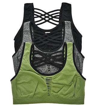 Zulily-Green-and-Black-Sports-Bra-Aug-2022