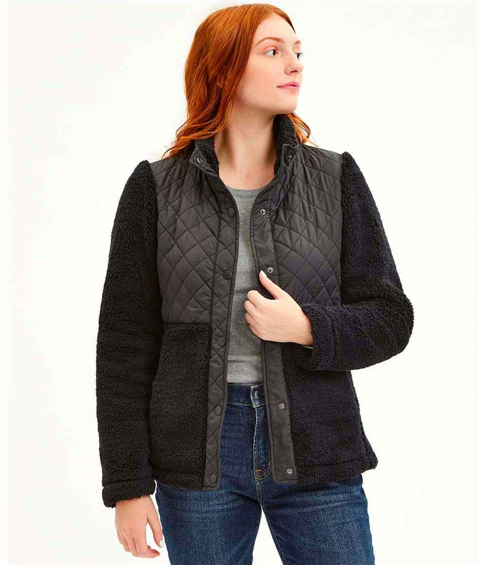 Zulily-Steve-Madden-Black-Quilted-Fleece-Aug-2022