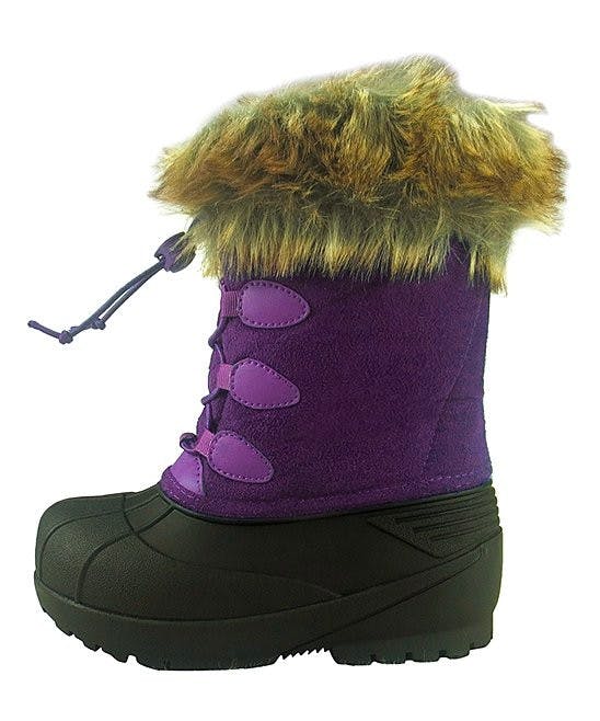 zulily purple boots