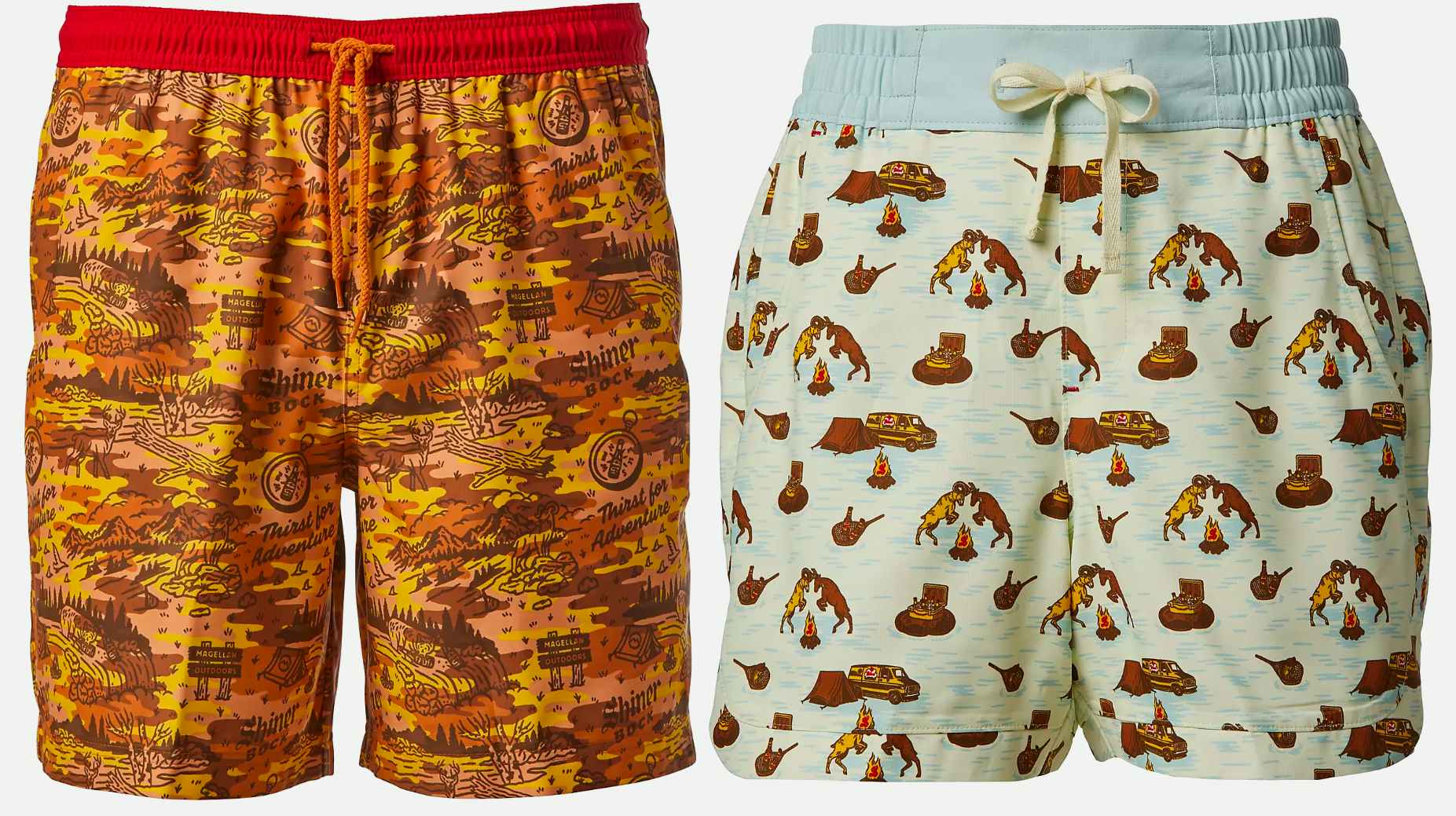 academy shiner x magellan shorts collage