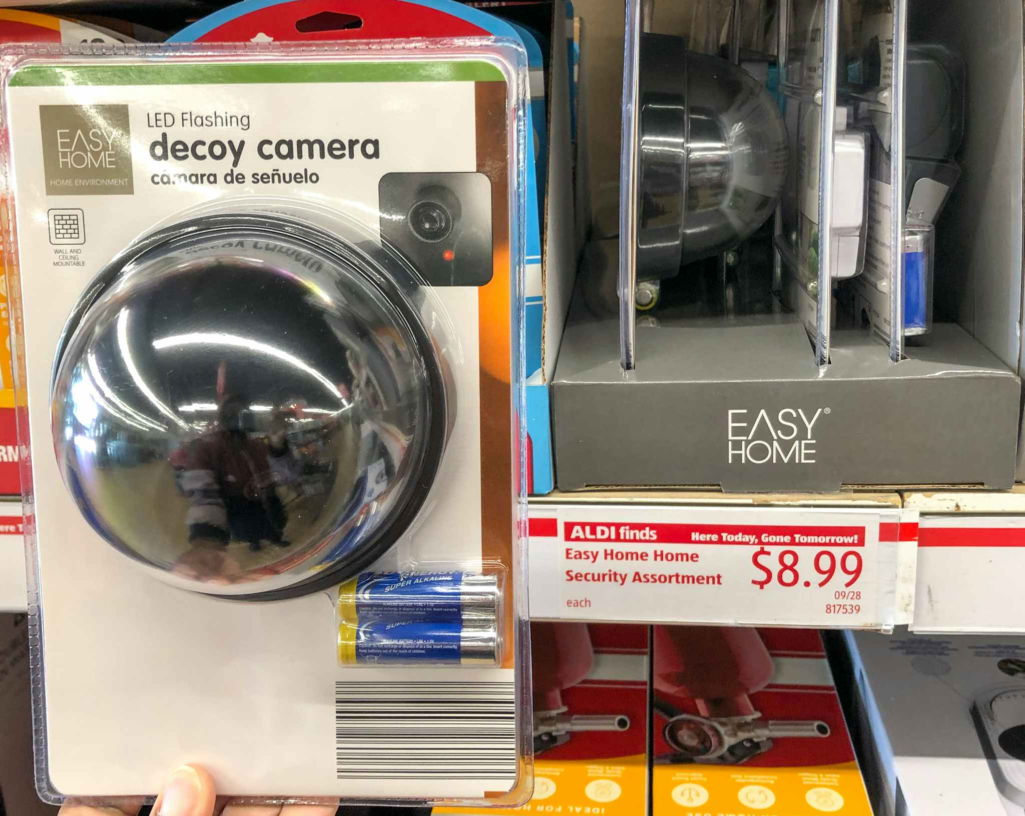 decoy camera at aldi