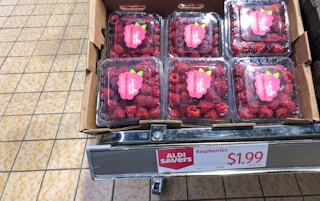 raspberries at aldi