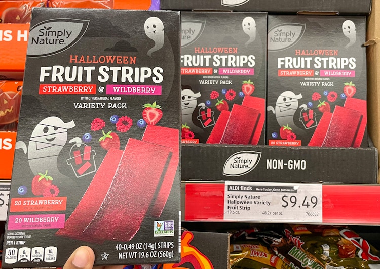 fruit strips at aldi