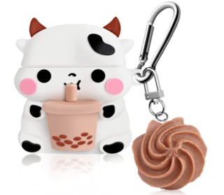 Boba tea cow AirPod case