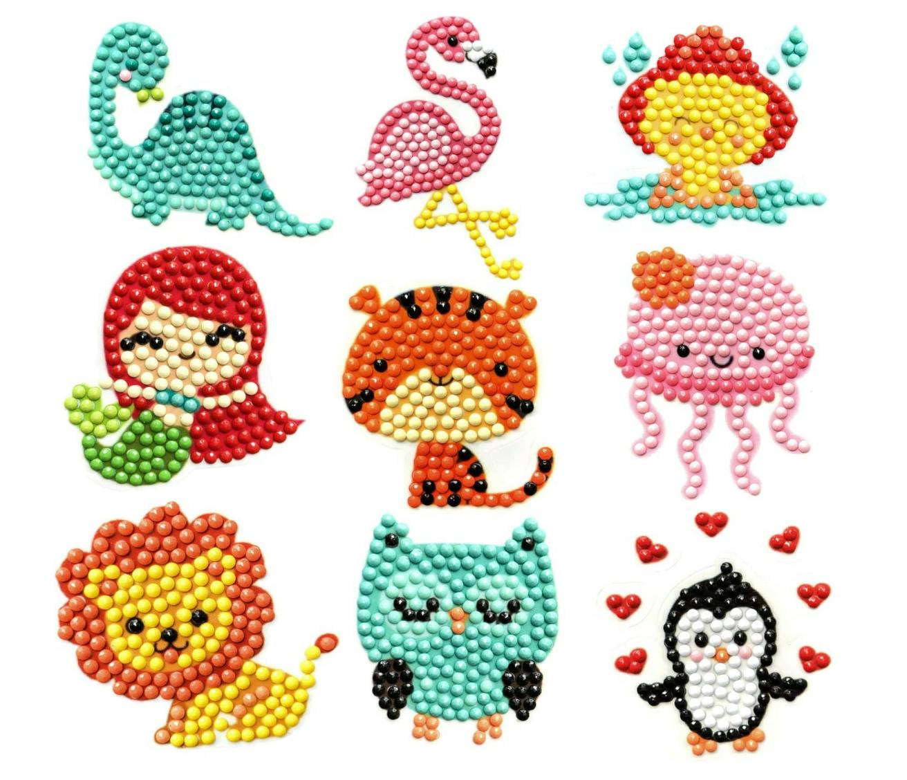 DIY Diamond Painting Sticker Kits, Only 9.99 on Amazon The Krazy