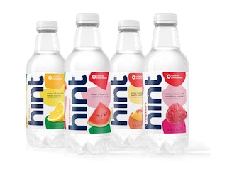 Hint water bottles