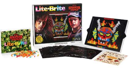 Stranger Things themed Lite-brite