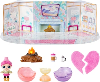 A LOL Surprise Winter Chill Hangout playset.