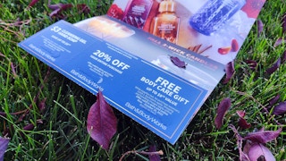bath body works coupon mailer