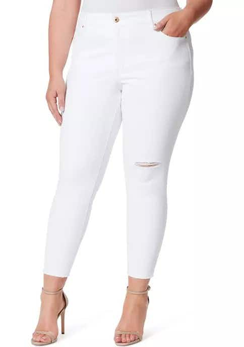 belk plus size denim jeans 