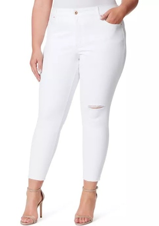 belk plus size denim jeans