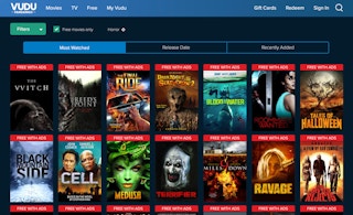 vudu free movie streaming with horror films screenshot