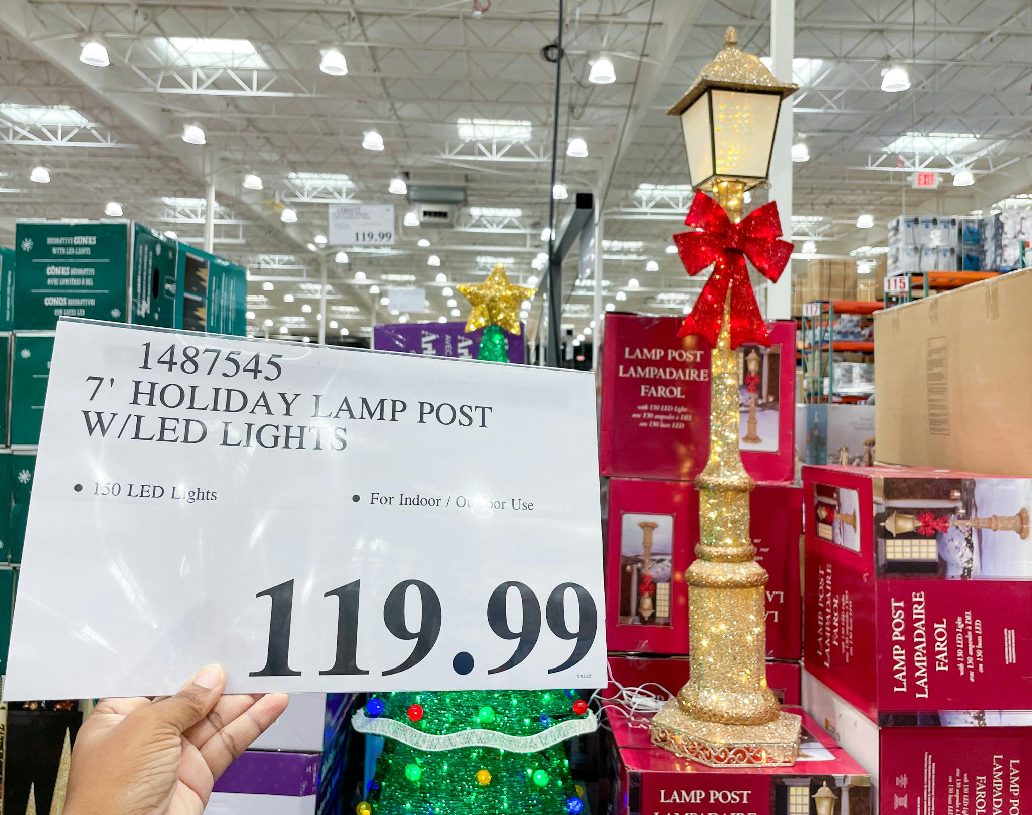 costco christmas lamps