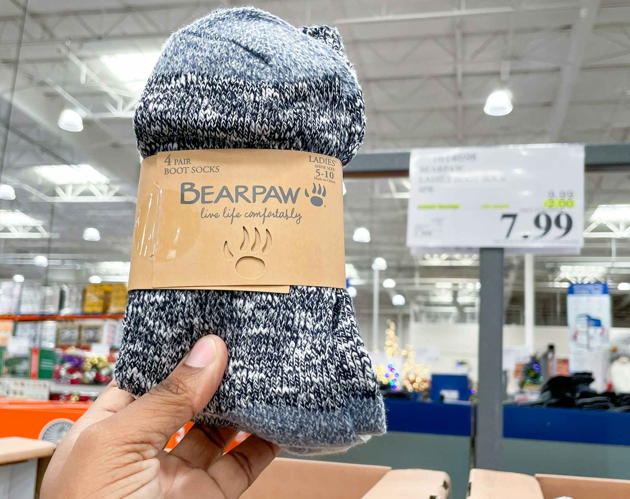 boot sock at costco