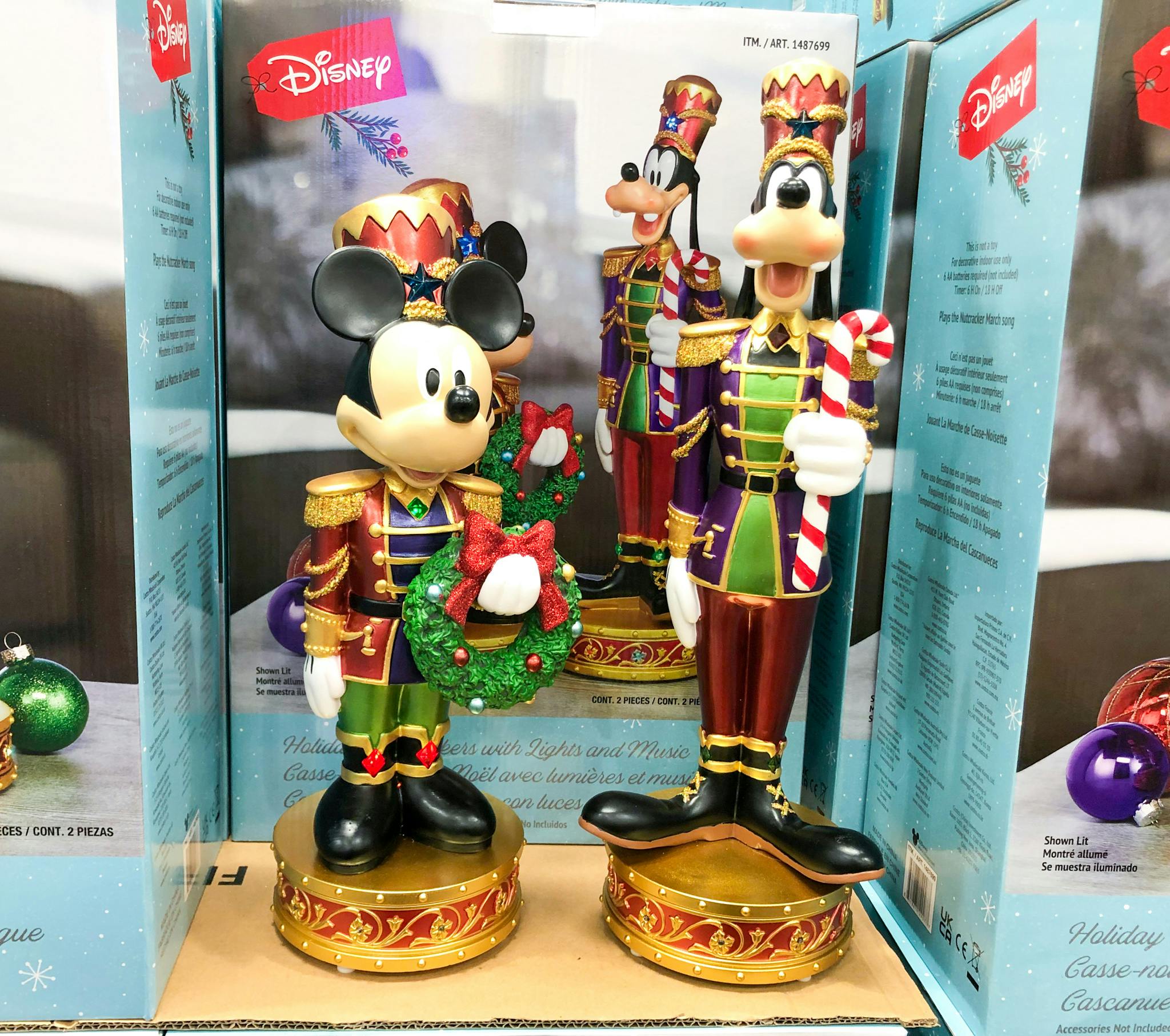 Disney Mickey & Goofy Nutcracker Set, Just 72.99 at Costco The Krazy