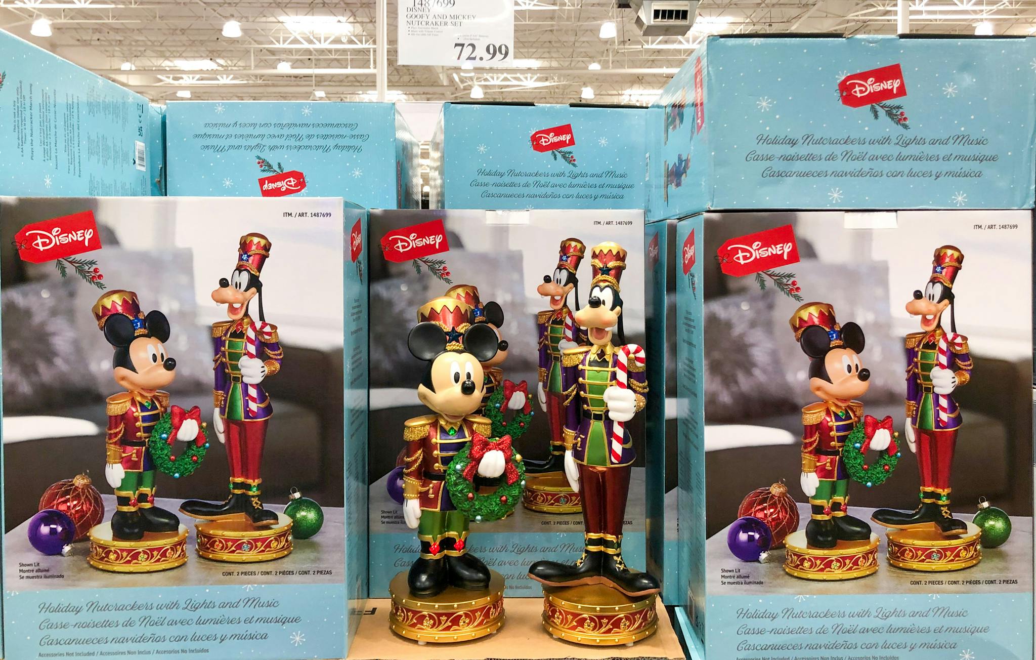 Disney Mickey And Goofy Nutcracker Set Just 72 99 At Costco The Krazy Coupon Lady