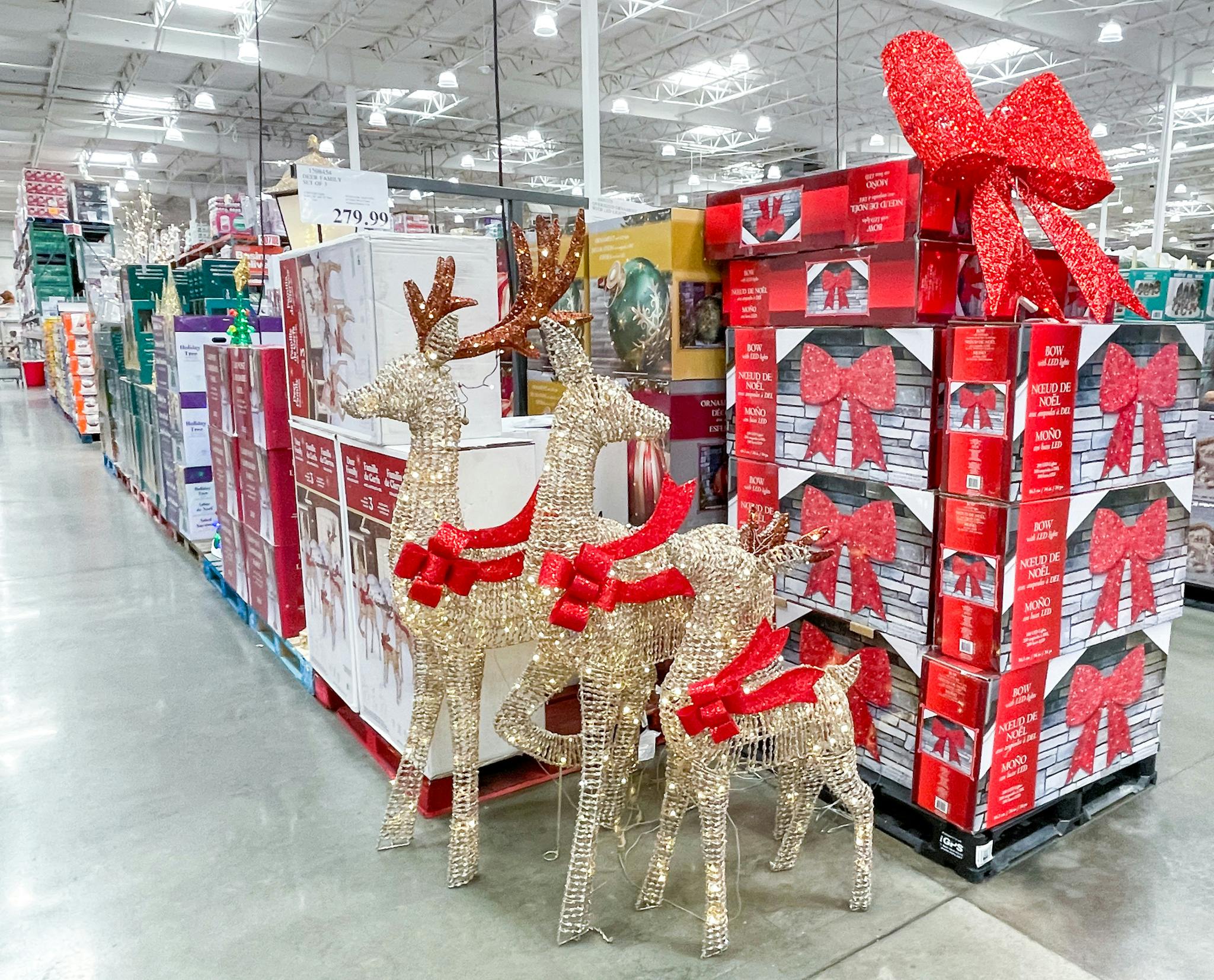 reindeer lawn decorations costco